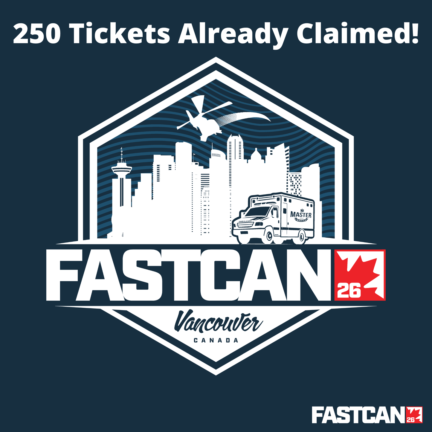 FASTCAN September 9th - 11 2026 - Ticket Hold