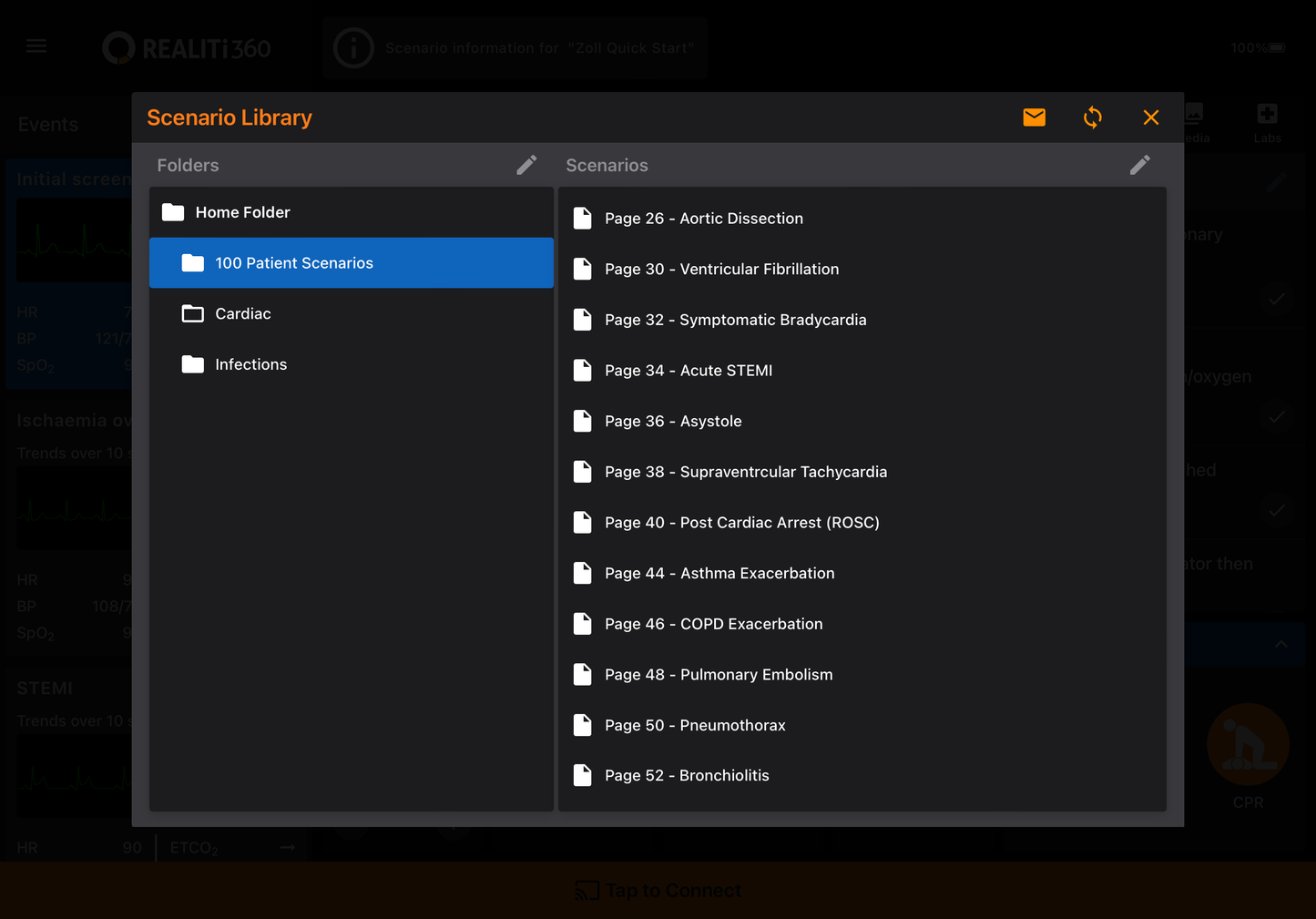 100 patient scenarios "Done For You" iSimulate REALITi 360 Integration *No Book*