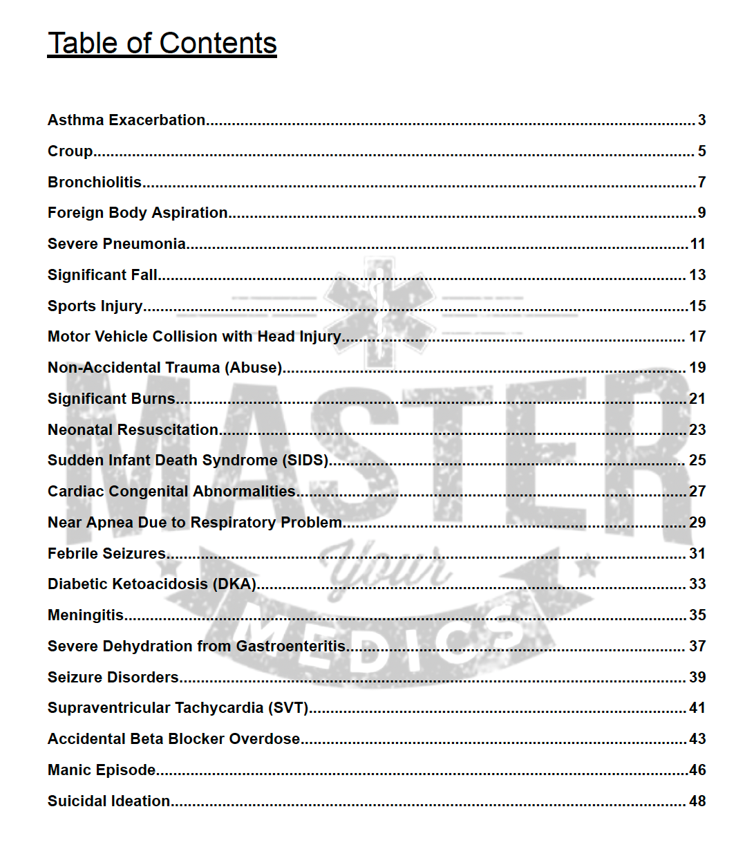 25 Pediatric Scenario Book: Essential Training for EMTs and Paramedics E-Book