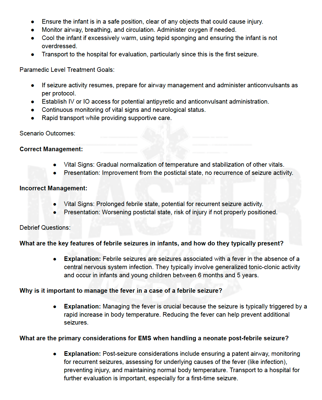 25 Pediatric Scenario Book: Essential Training for EMTs and Paramedics (E-Book)