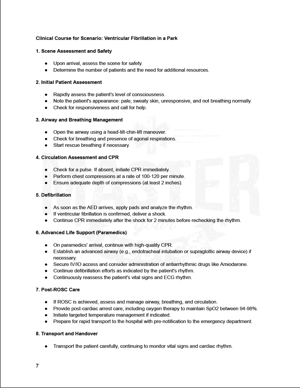 25 Cardiac Arrest Scenarios (Physical Book)