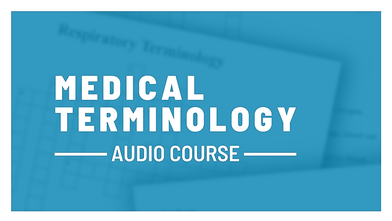 Medical Terminology E-Book, Flashcards and Interactive Audio Course