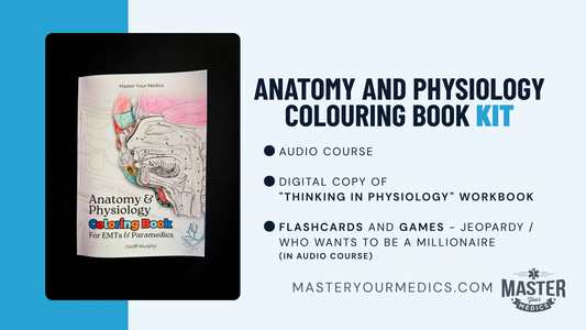 Anatomy and Physiology Coloring Book Mastery Kit