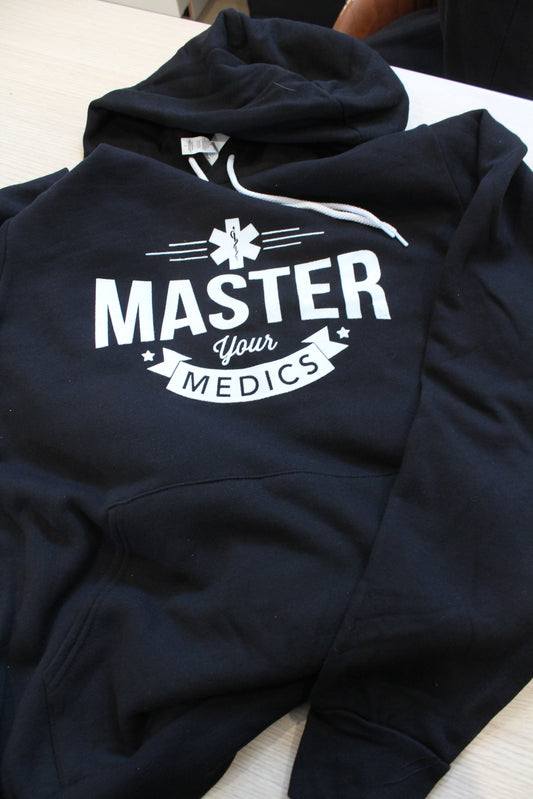 Master Your Medics Black Hoodie